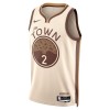 Camiseta Hombre NBA Golden State Warriors Brandin Podziemski 2025-26 Nike City Edition Blanco Swingman